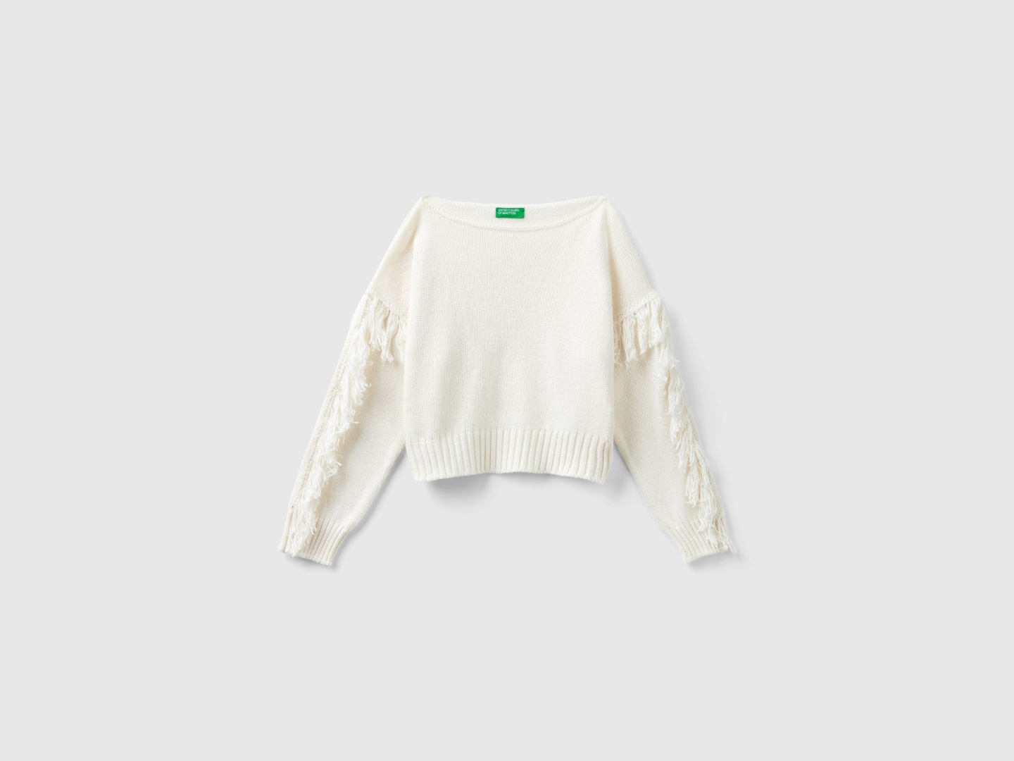 Свитер UNITED COLORS OF BENETTON белый