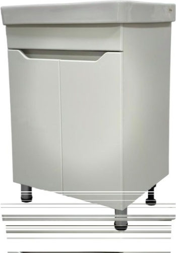 Тумба с раковиной ORBITA-4 Art breeze, 60x82x47 см, белый