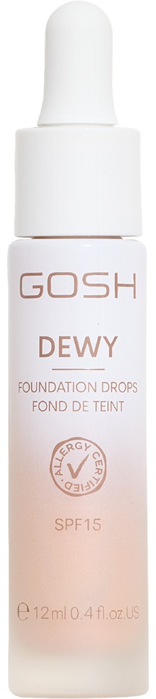 GOSH Dewy Foundation Drops тональный крем 006 12 мл