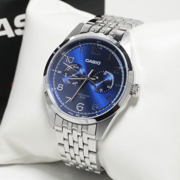 Кварцевые CASIO MTP-E340D-2AVDF нержавеющая сталь