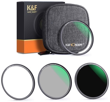 K&F CONCEPT 58mm MCUV+CPL+ND1000 magnetic (SKU.1652)