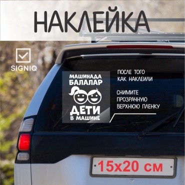 SIGNIQ наклейка E1 15x20 см