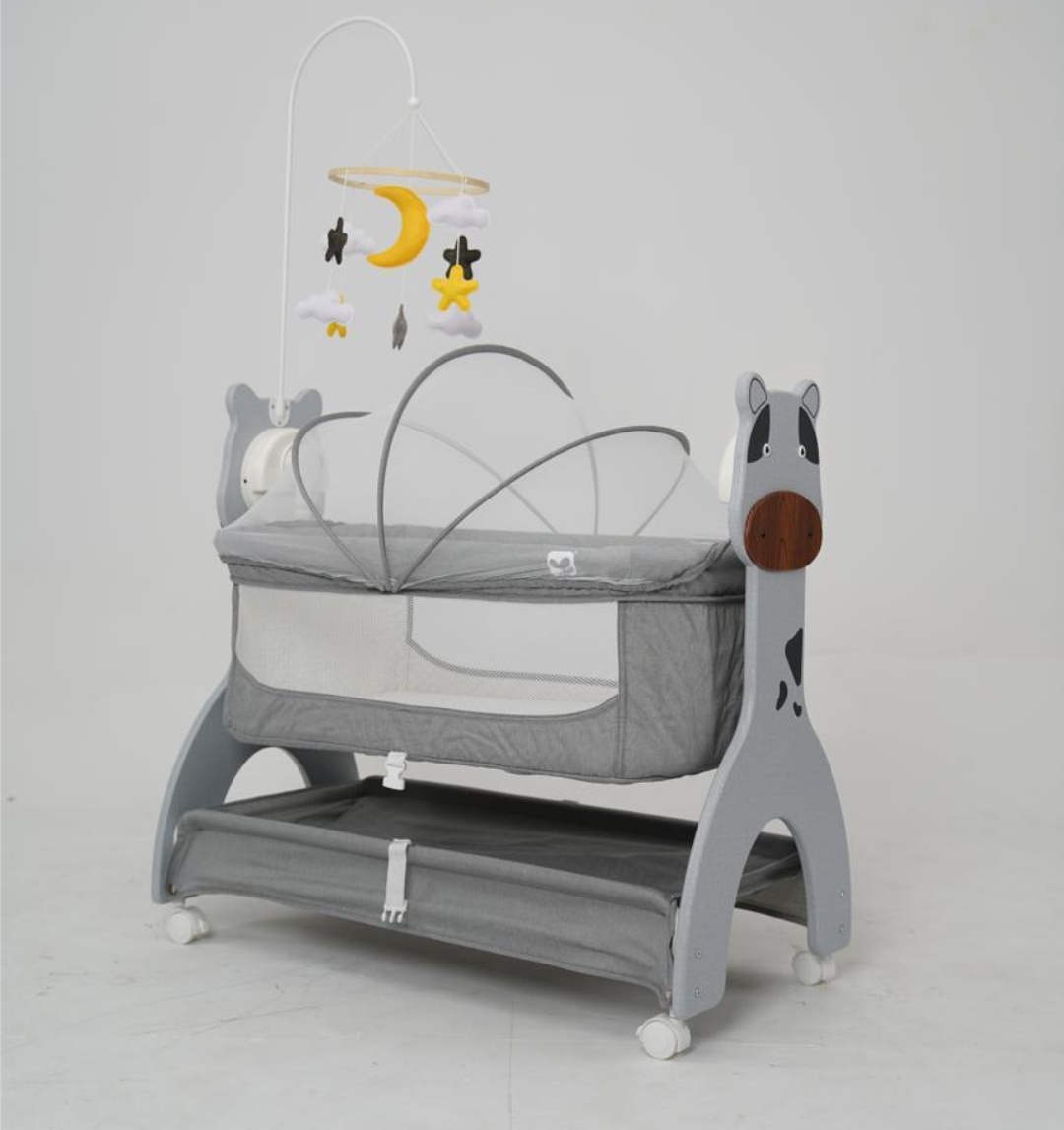 Cool Baby манеж-кровать, универсальный маятниковый механизм 222145236 для детей от 0 до 12 мес.