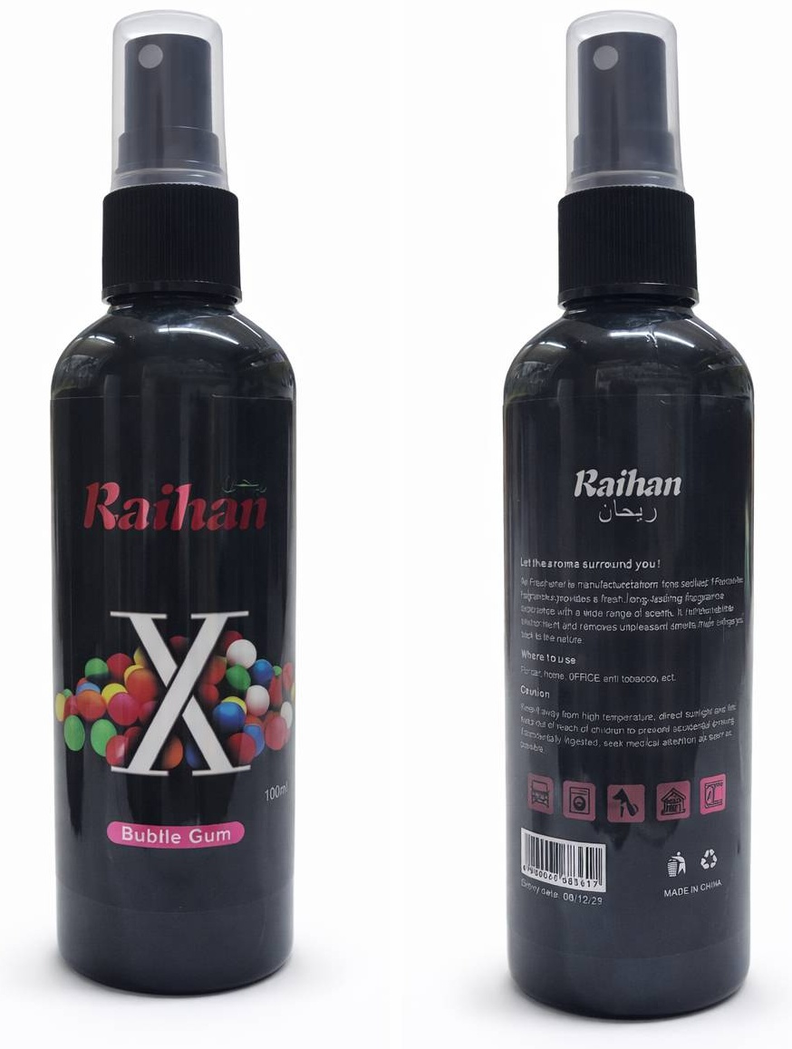 Спрей АвтоХит Освежитель воздуха Raihan X Bubble Gum, 100 мл 100 мл
