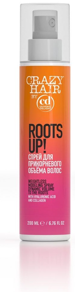 Constant Delight Спрей для прикорневого объёма волос ROOTSUP спрей средняя фиксация 300 мл