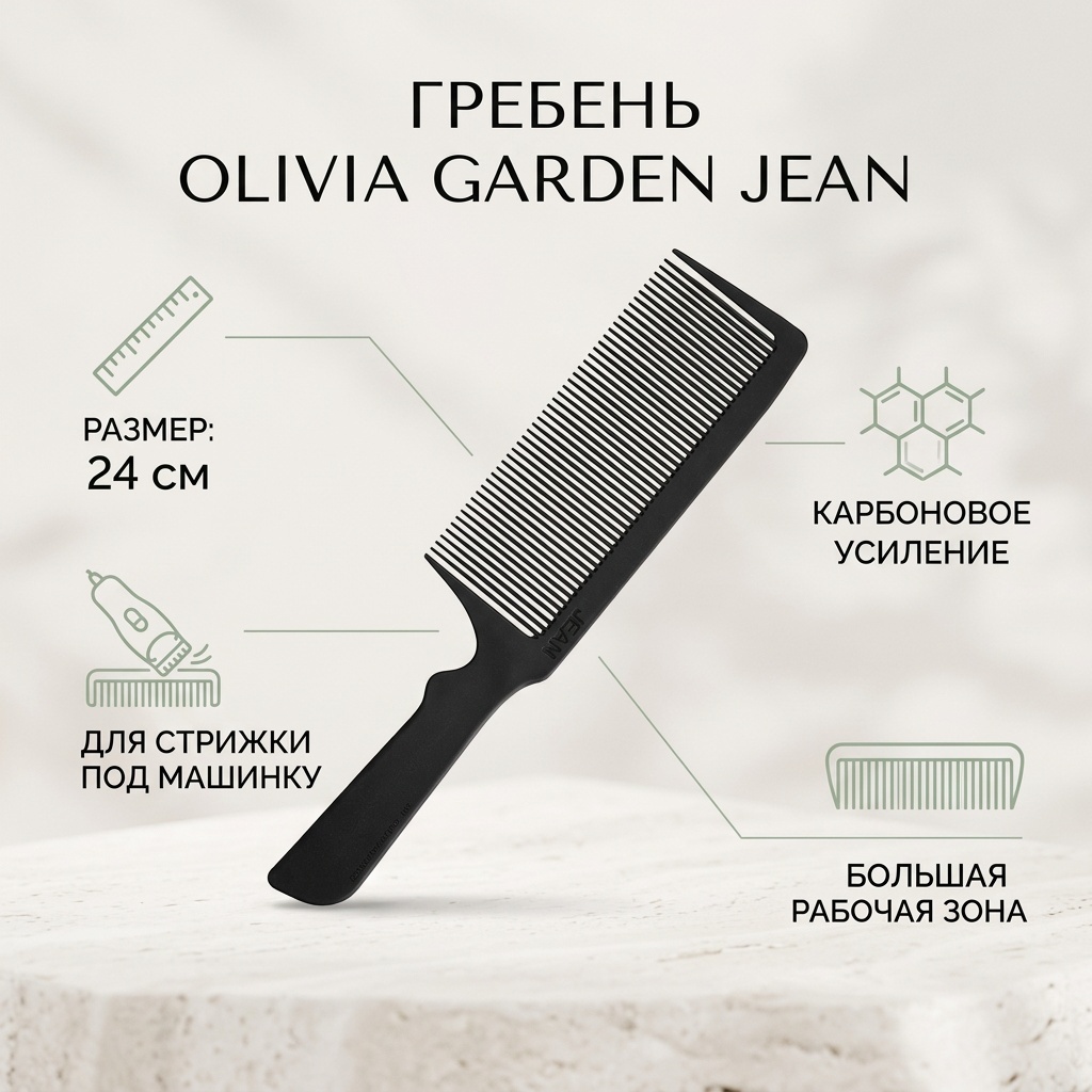 Olivia Garden гребень 24 см