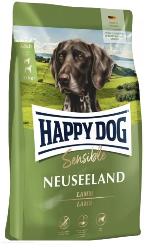 HAPPY DOG Sensible New Zealand Ягненок для взрослых средних и крупных пород 4 кг