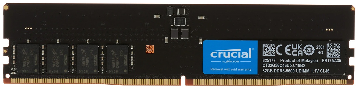 Оперативная память Crucial CT32G56C46U5 32 Гб