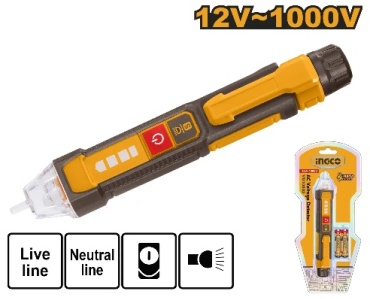 INGCO индикатор напряжения VD100091, цифровой
