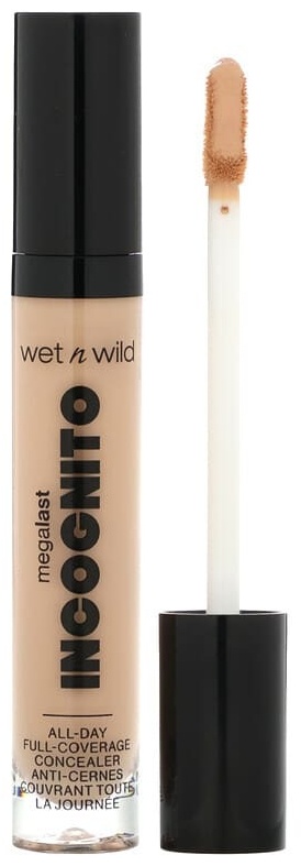 Wet n Wild Megalast Incognito, консилер для полного покрытия на весь день, легкая средняя, 5,5 мл консилер Light Medium