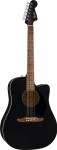 Акустическая гитара Fender California Debut Redondo CE Black 097-4010-506