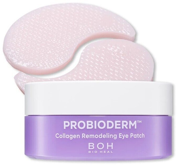 Патчи BIOHEAL BOH гидрогелевые Probioderm Remodeling Eye Patch Гидрогелевые Патчи с Коллагеном для повышения упругости 60 шт