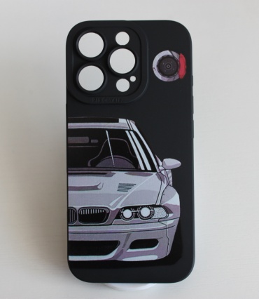 Чехол Fashion Case для Apple iPhone 15 Pro черный