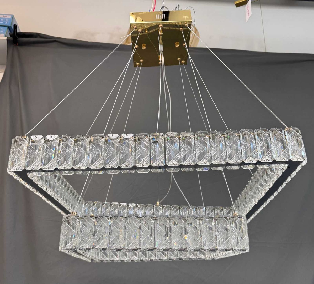 Люстра подвесная LED, кол-во ламп: 2 шт