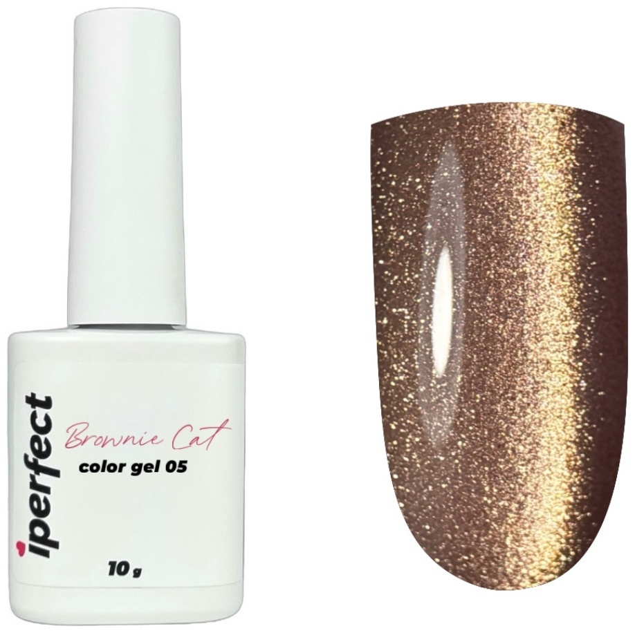 Iperfect гель-лак Brownie cat color gel 05 камуфлирующее 10 мл