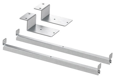 Крепление IKEA INLÄGG, 2 шт, сталь, серый
