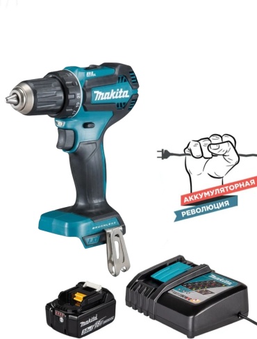 Makita дрель-шуруповерт DDF485ZRF 18 В