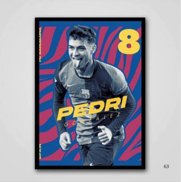 Картина Pedri 21x29.7 см