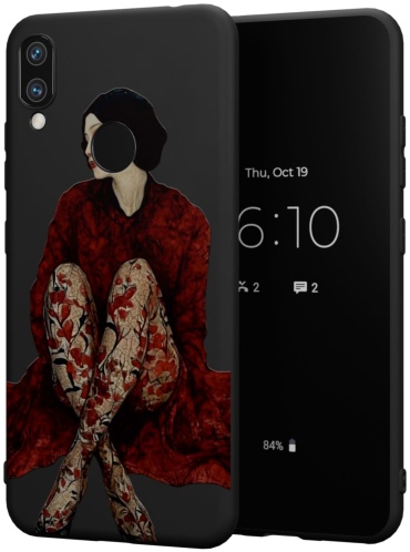 Чехол Mcover для Redmi Redmi Note 7, Redmi Note 7 Pro рисунок