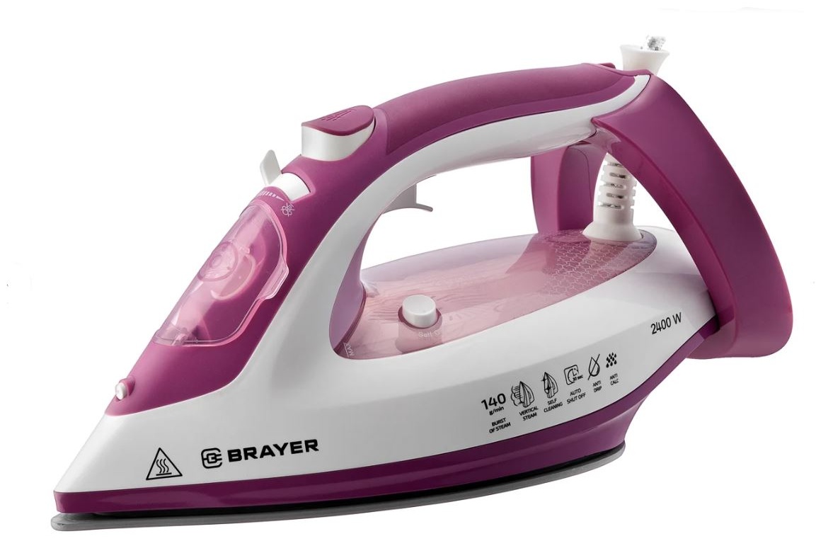 Утюг BRAYER BR4006 розовый