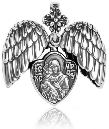 Икона Lucente Silver PEN-LU-925-23541011 вес 7.33 г серебро, без вставок