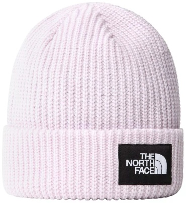 Шапка The North Face размер универсальный, сиреневый
