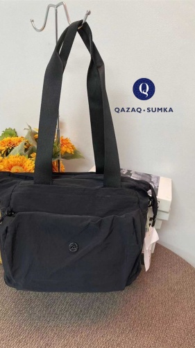 Сумка шоппер QAZAQSUMKA нейлон черный