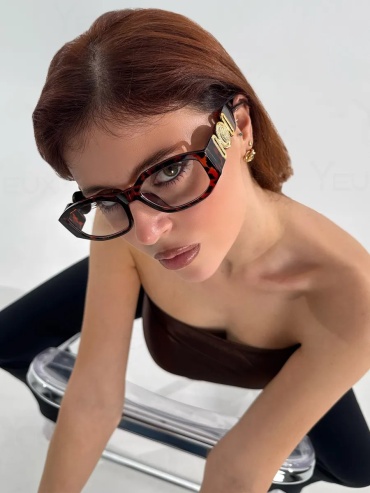 Yeux солнцезащитные очки прямоугольные однотонные