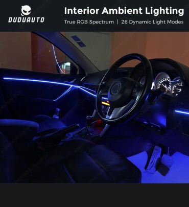 Duduauto неоновая подсветка салона Mood light