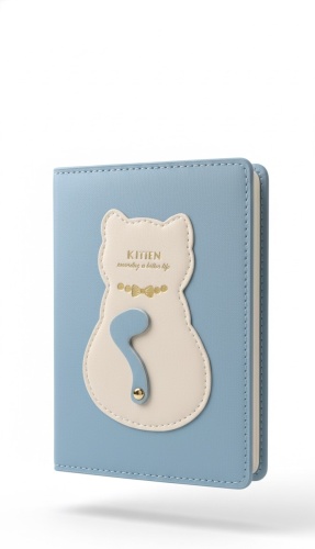 Блокнот Victoria's Journals Котики, A6, 96 л, голубой