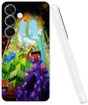 Чехол Mcover для Samsung Galaxy S25 рисунок