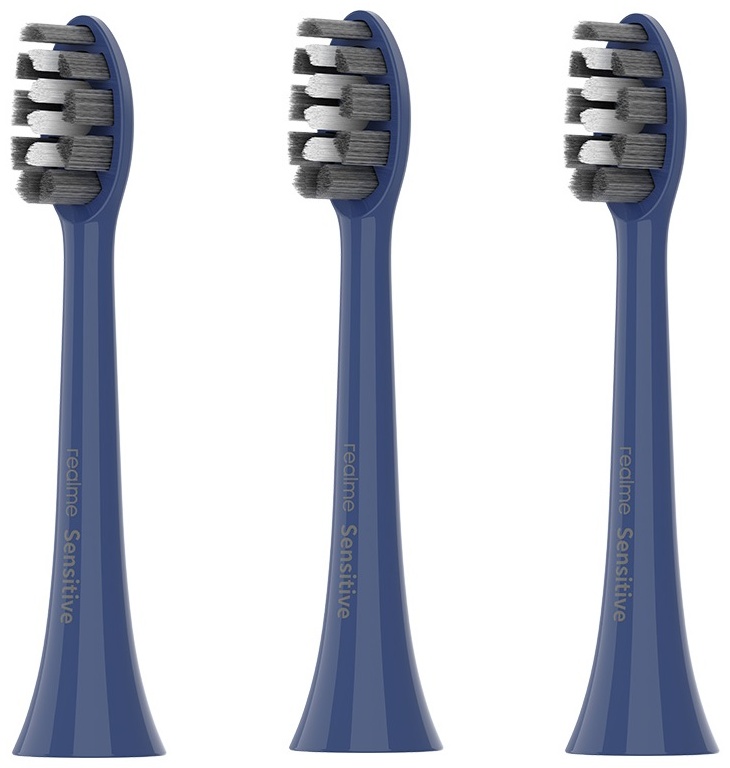 Насадка Realme realme M1 Toothbrush Head Blue (RMH2012-C) стандартная 3 шт