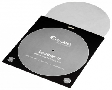 Мат Pro-Ject Leather It (9120007689464) серый