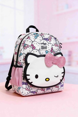 Рюкзак Smiggle полиэстер белый, розовый