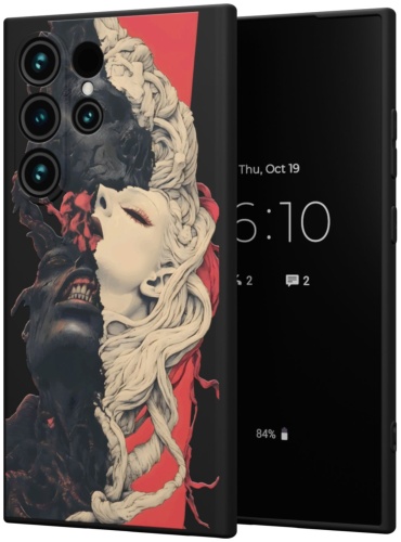 Чехол Mcover для Samsung Galaxy S24 Ultra рисунок