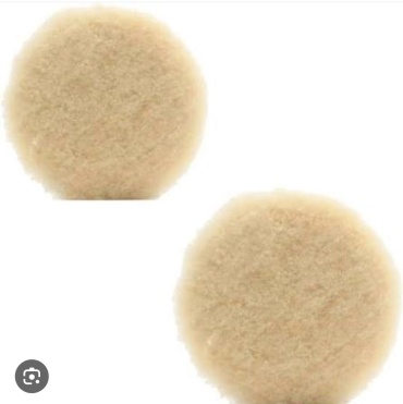 Полировальный круг Buff and Shine 80 мм, мех Р1000, 2 шт. арт. 3KWC85