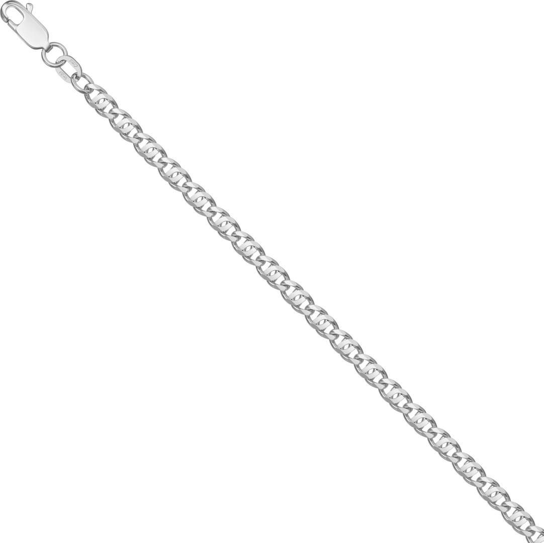 Lucente Silver ZO-НЦ_22-050Ю-3_0_8_60 длина 60 см, вес 12.72 г серебро, плетение окио ди перниче