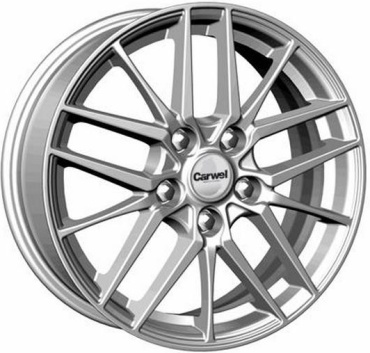WorldWheels Carwel Лача 6.5x16/5x114.3 D67.1 ET50 4 диска графит, серый, черный