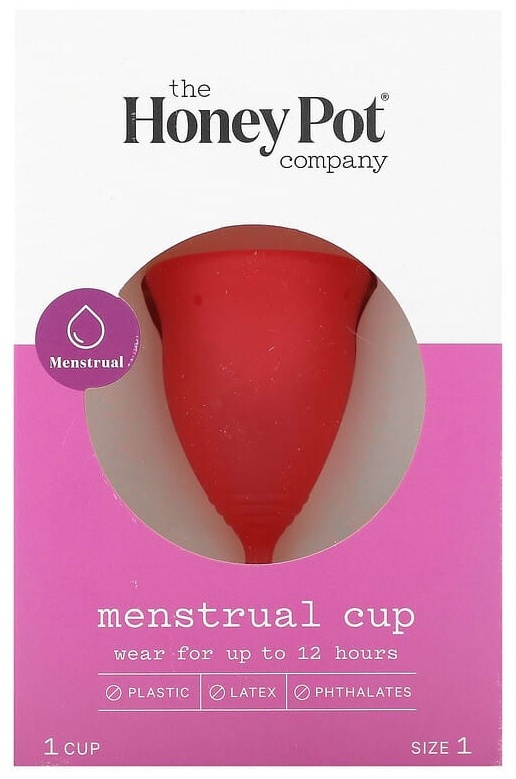 The Honey Pot Company менструальная чаша Менструальная чаша, размер 1 1 чашка 1 шт