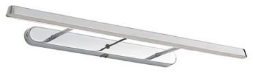 Бра настенный IKEA LED, серебристый