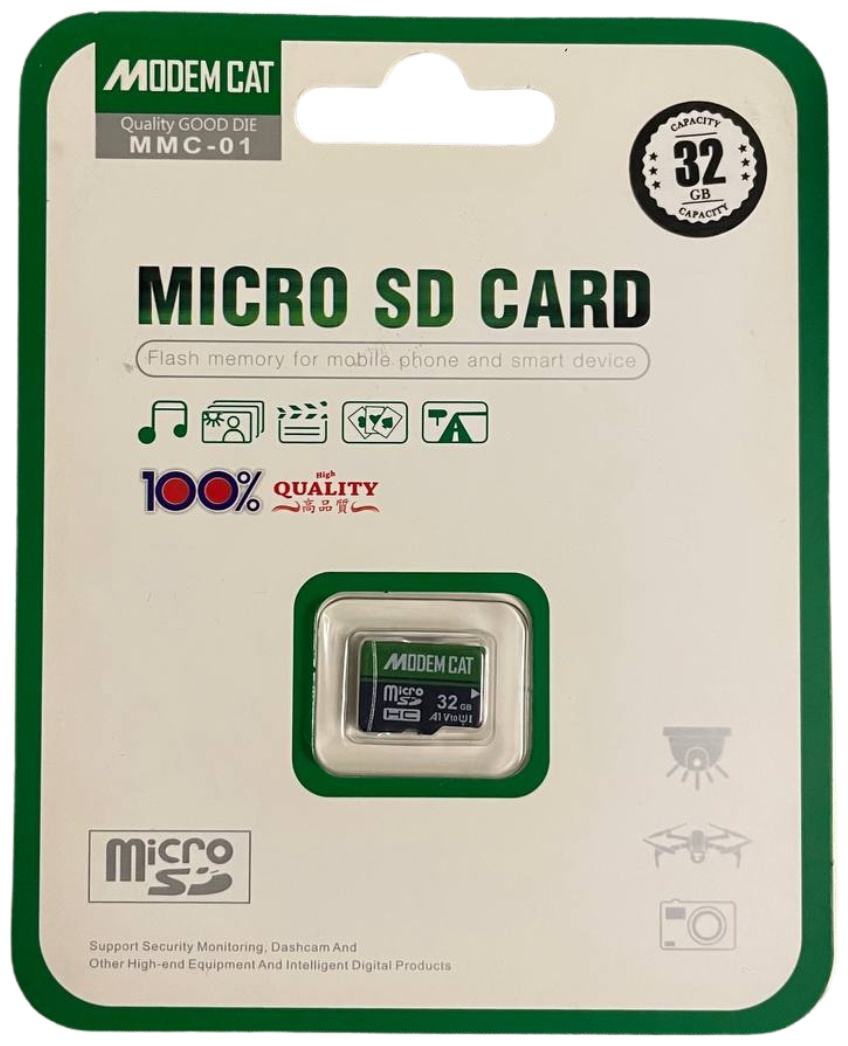 Карта памяти MODEM CAT microSD MMC0132GB 32 Гб