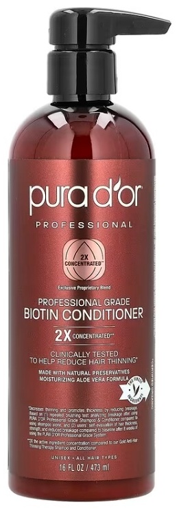 Pura Dor Professional Grade Biotin Conditioner кондиционер 473 мл