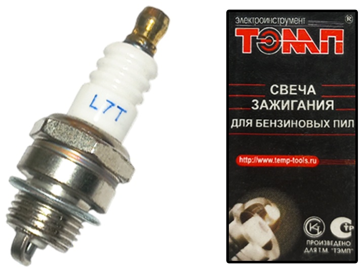 Свеча зажигания ТЭМП 2Т M14x1.25 L7T