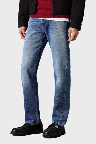 Джинсы прямые Calvin Klein Jeans синий