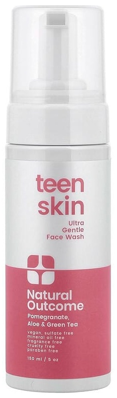 Natural Outcome Teen Skin, ультранежное средство для умывания, 150 мл пенка 150 мл