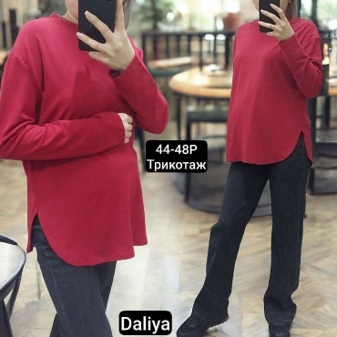Лонгслив Puzatiki красный