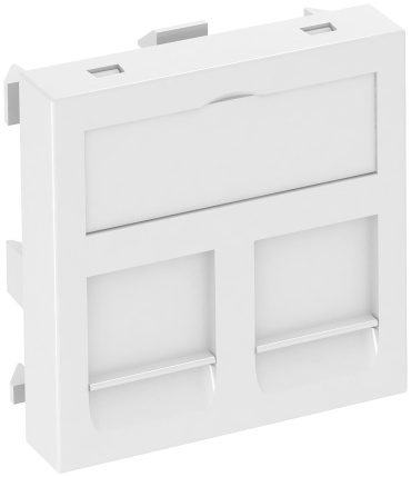 OBO Bettermann встраиваемая в лючок DTG-2RM RW1, электрический/USB цвет белый