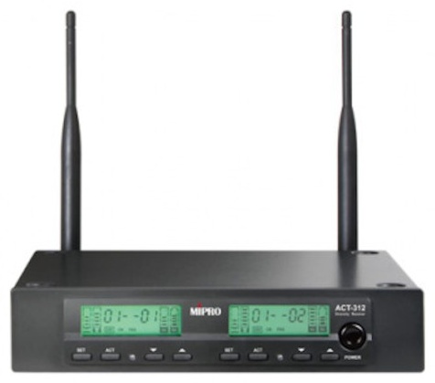 UHF приёмник Mipro 1/2U (ACT-312) черный