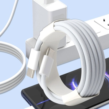 Кабель USB TypeC (M), 1.5 м, белый
