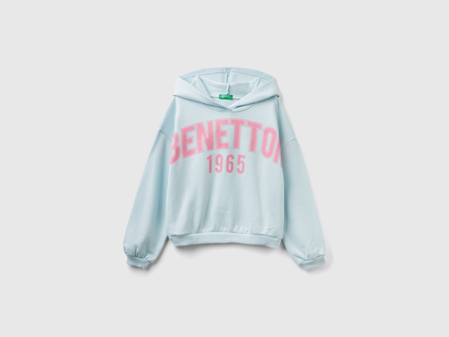 Толстовка UNITED COLORS OF BENETTON голубой